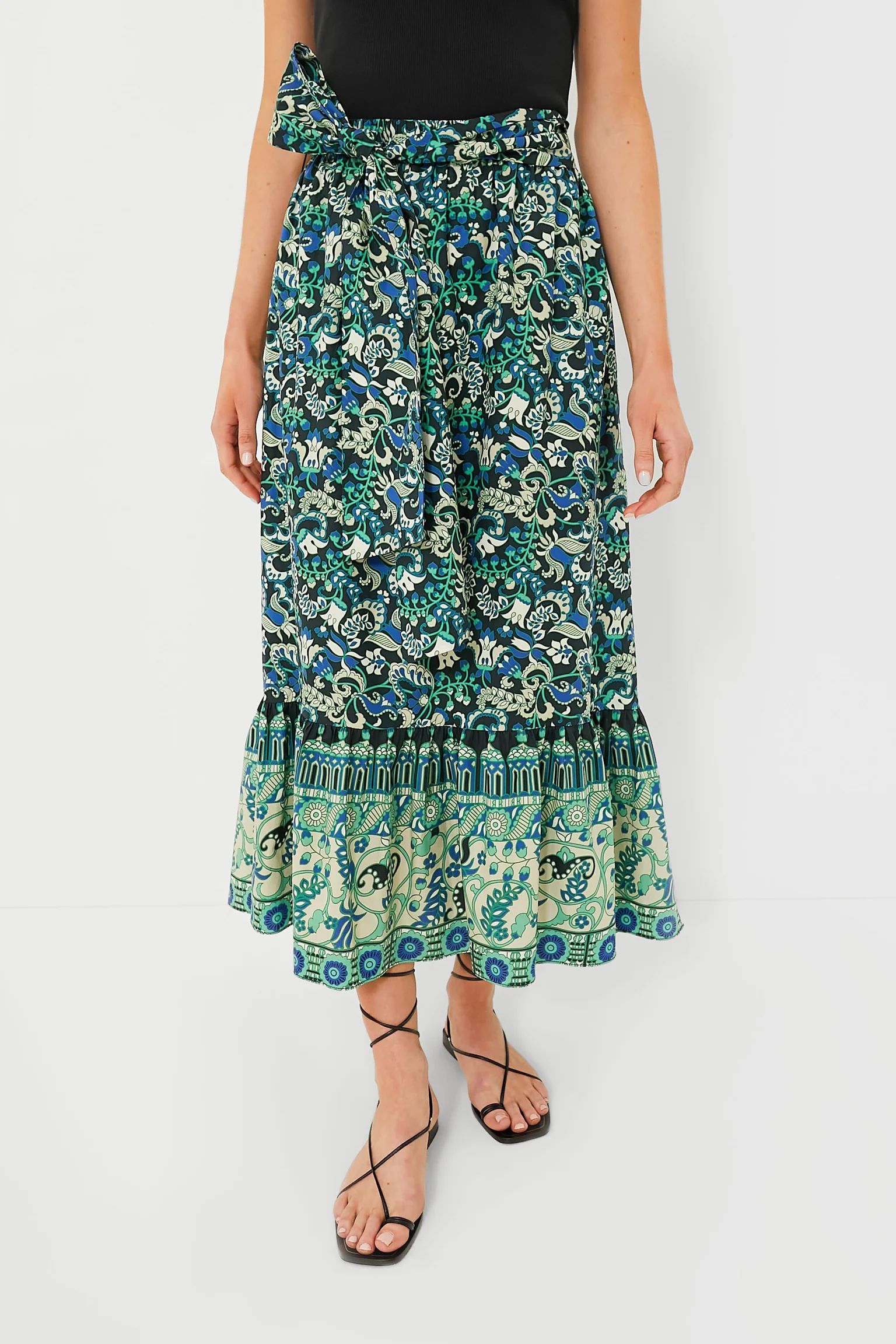 Batik Floral Hampton Skirt | Tuckernuck (US)