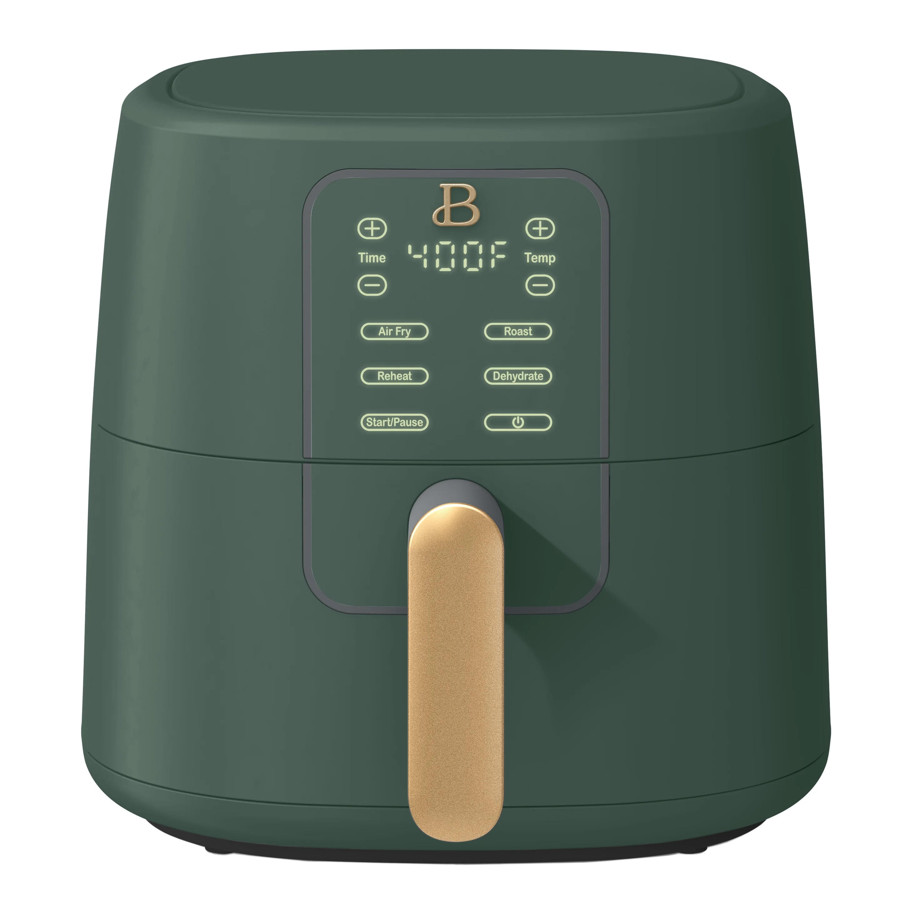 Beautiful 6qt Air Fryer with TurboCrisp Technology, EverGood Ceramic Nonstick Coating, Thyme Gree... | Walmart (US)