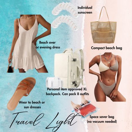 Travel light beach getaway 

#LTKtravel #LTKfindsunder50 #LTKsalealert