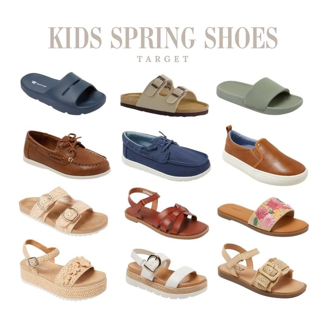 Cute kids’ spring shoes from Target, with sandals, slides, and everyday styles for the season ahead.

#LTKSpringSale #LTKmomlife #LTKSeasonal

#LTKSeasonal #LTKOver40 #LTKmomlife