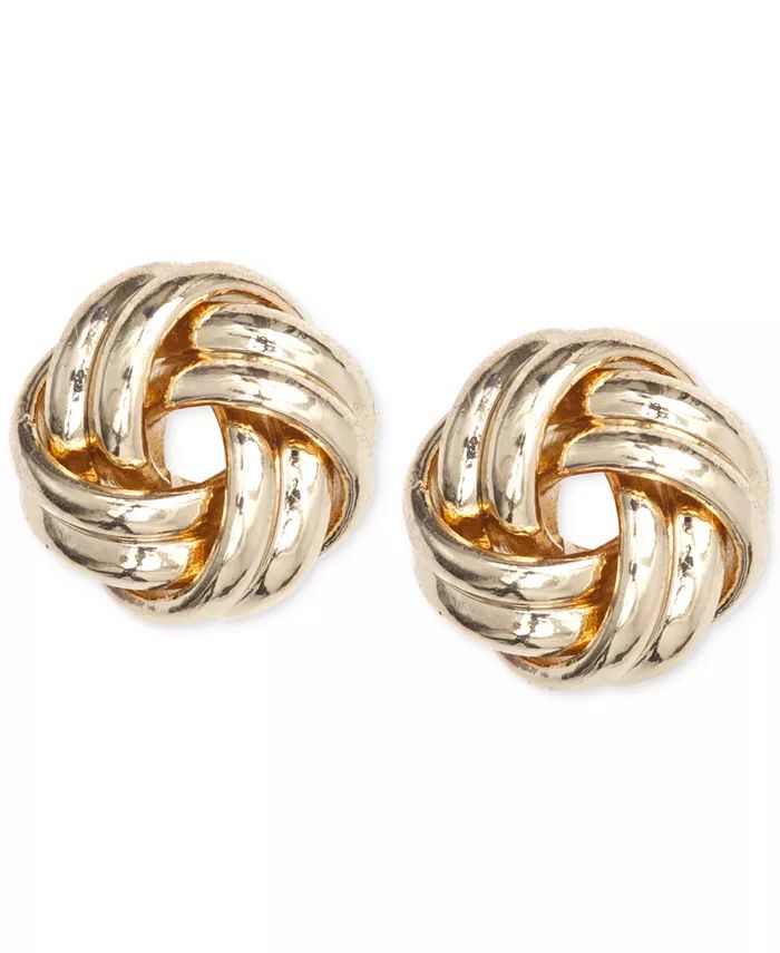 Anne Klein Knot Stud Earrings & Reviews - Earrings - Jewelry & Watches - Macy's | Macys (US)