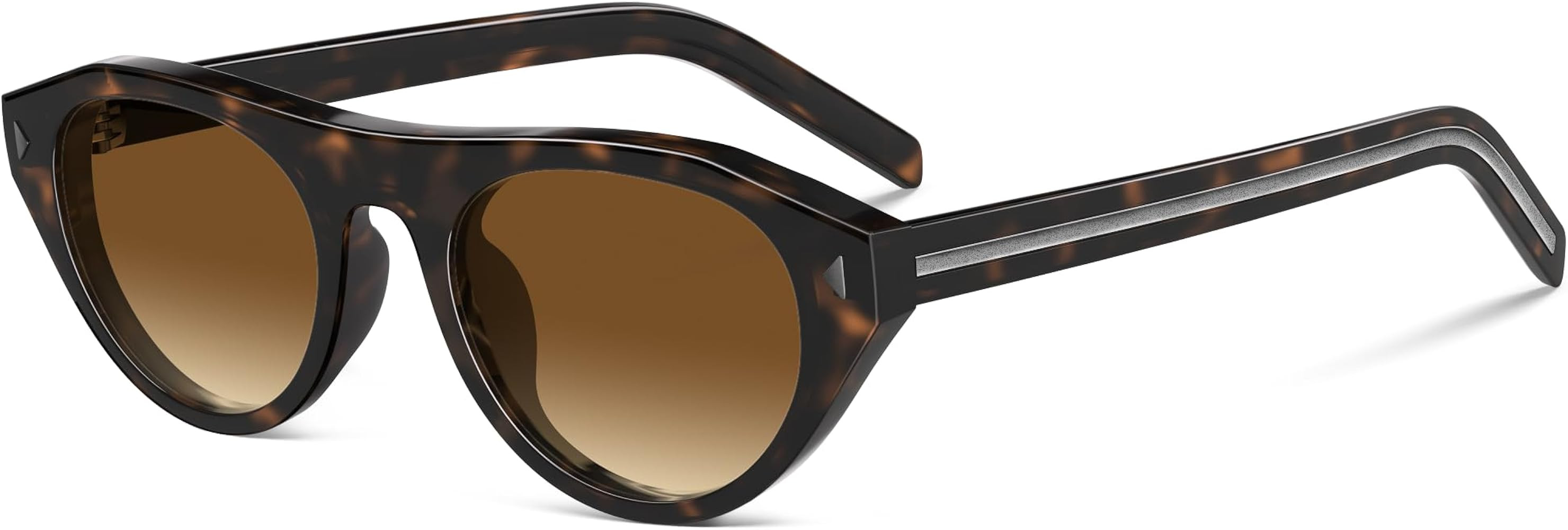 Retro Oval Sunglasses for Women Men Small Narrow 90s Vintage Round Shades UV400 Lightweight Desig... | Amazon (US)