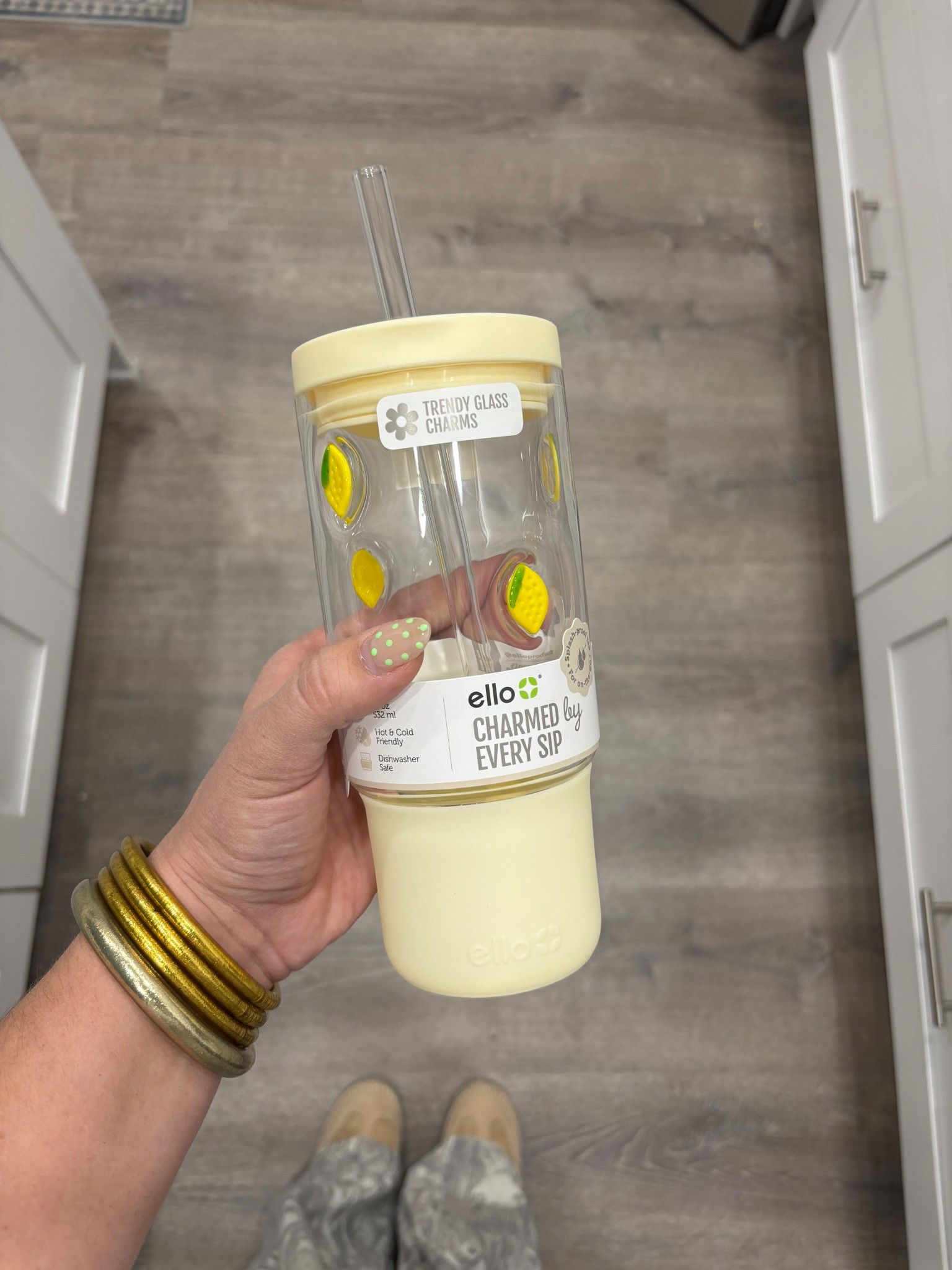 Had to have this cutie- glass tumbler with silicone bottom…available in the cutest spring designs 🍋

#LTKselfcare #LTKHome #LTKmomlife