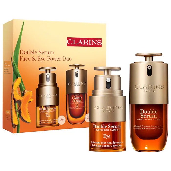 ClarinsDouble Serum Face & Eye Anti-Aging Skincare Set | Sephora (US)