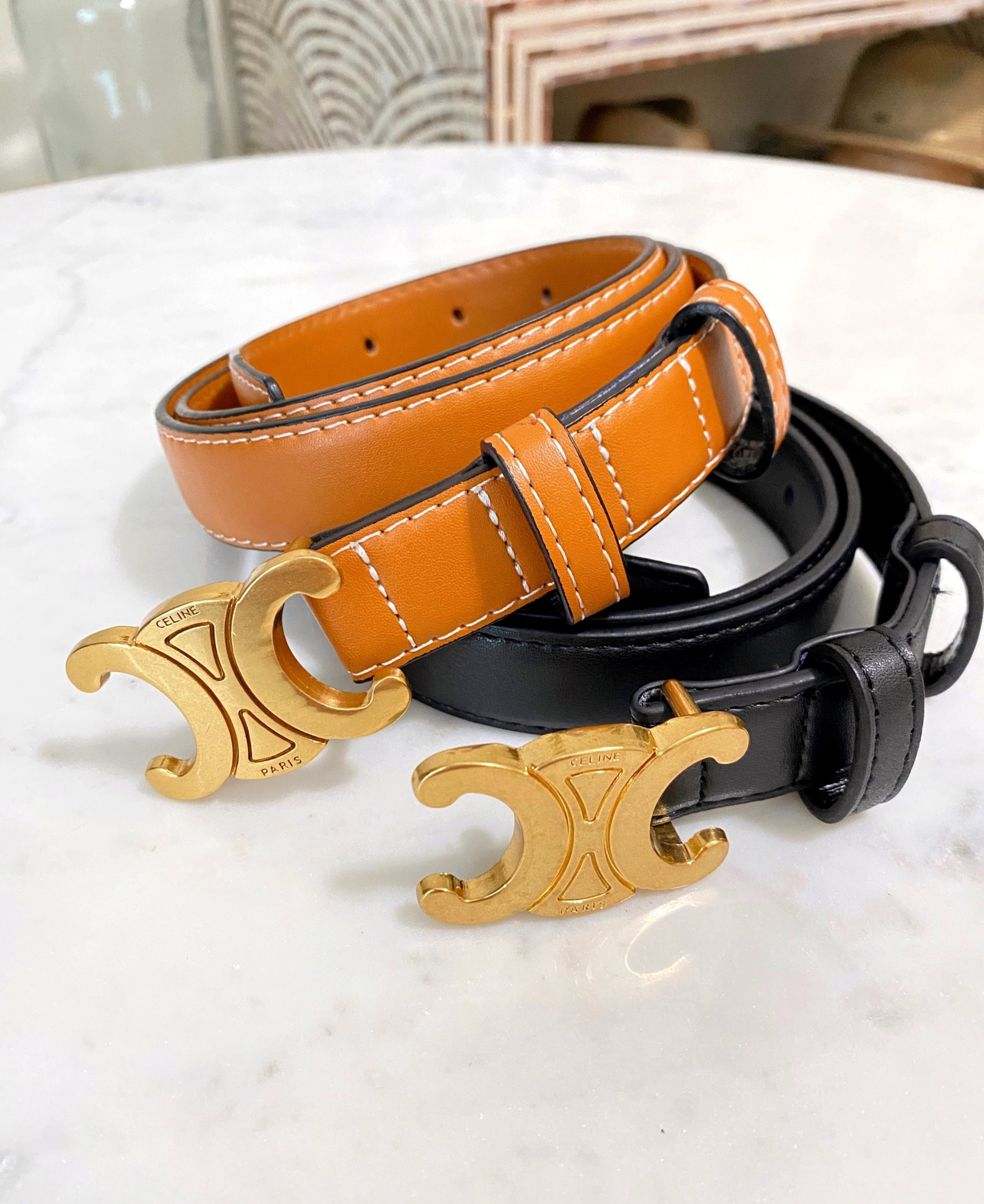 SANSTHS 2 Pack Women Leather Belts … curated on LTK