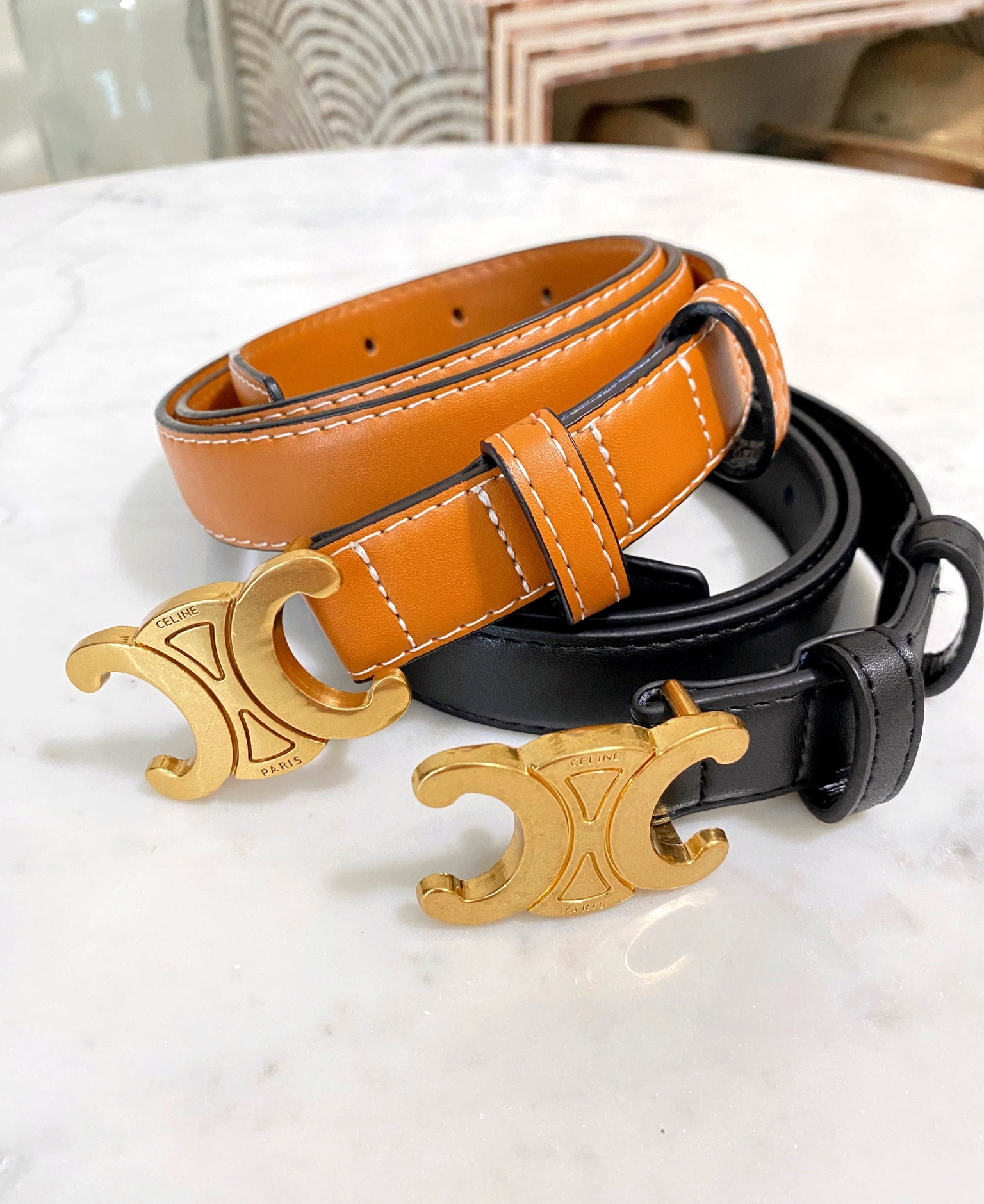 Under $30 Celine belt from Amazon 🩷 I have the smallest size and I’m a size 4/6

Belts, Amazon fashion, designer dupe, Celine belt 

#LTKsalealert #LTKunder50 #LTKstyletip