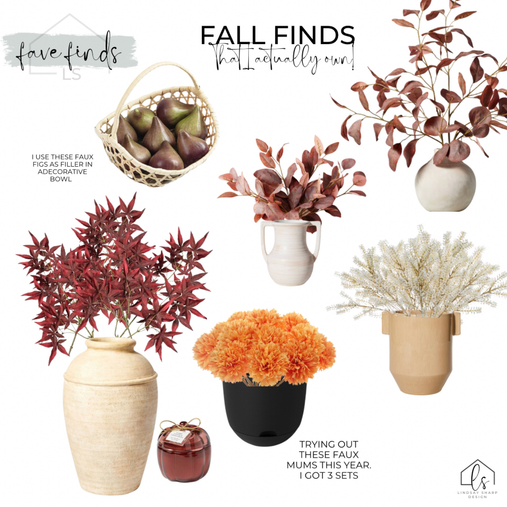 These are all fall stems & decor that I have in my house. I'm not quite ready to put them out yet, but shop them while they last! #falldecor #fallfinds

#LTKhome #LTKSeasonal #LTKunder50