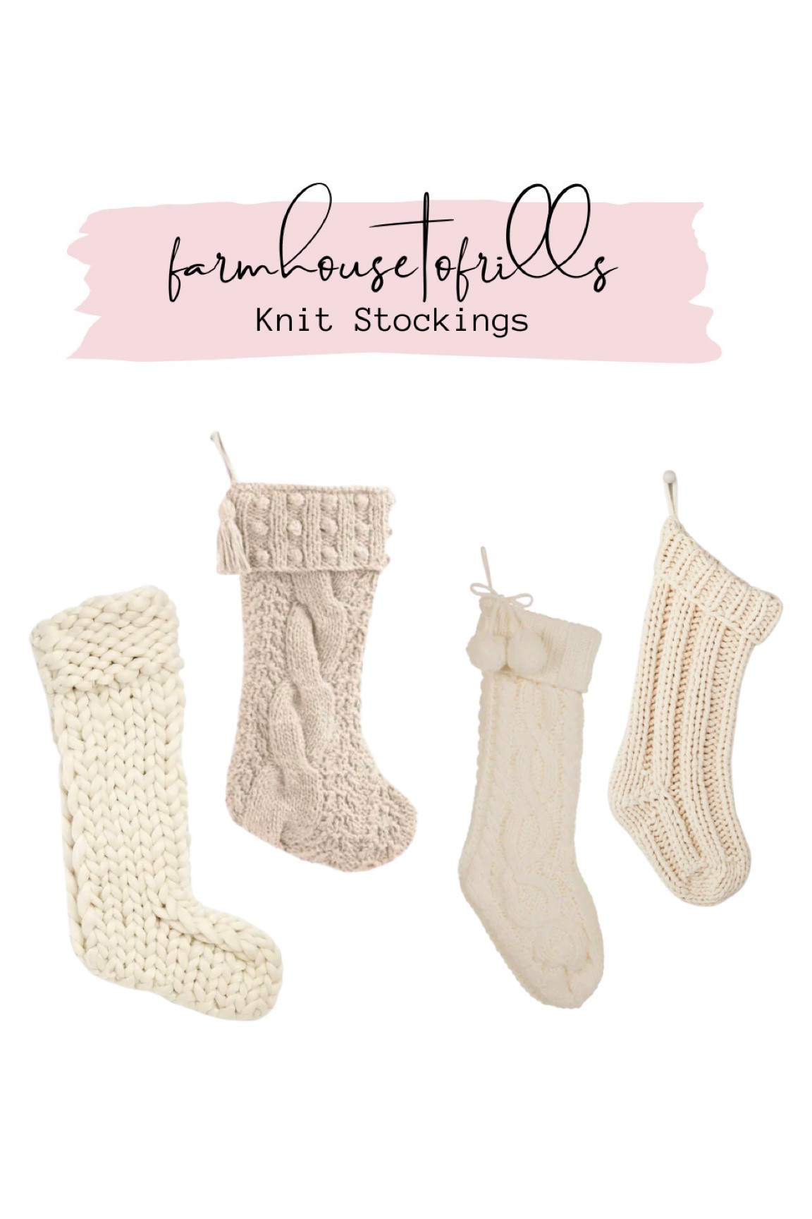 Knit stockings!

#LTKhome #LTKSeasonal #LTKHoliday