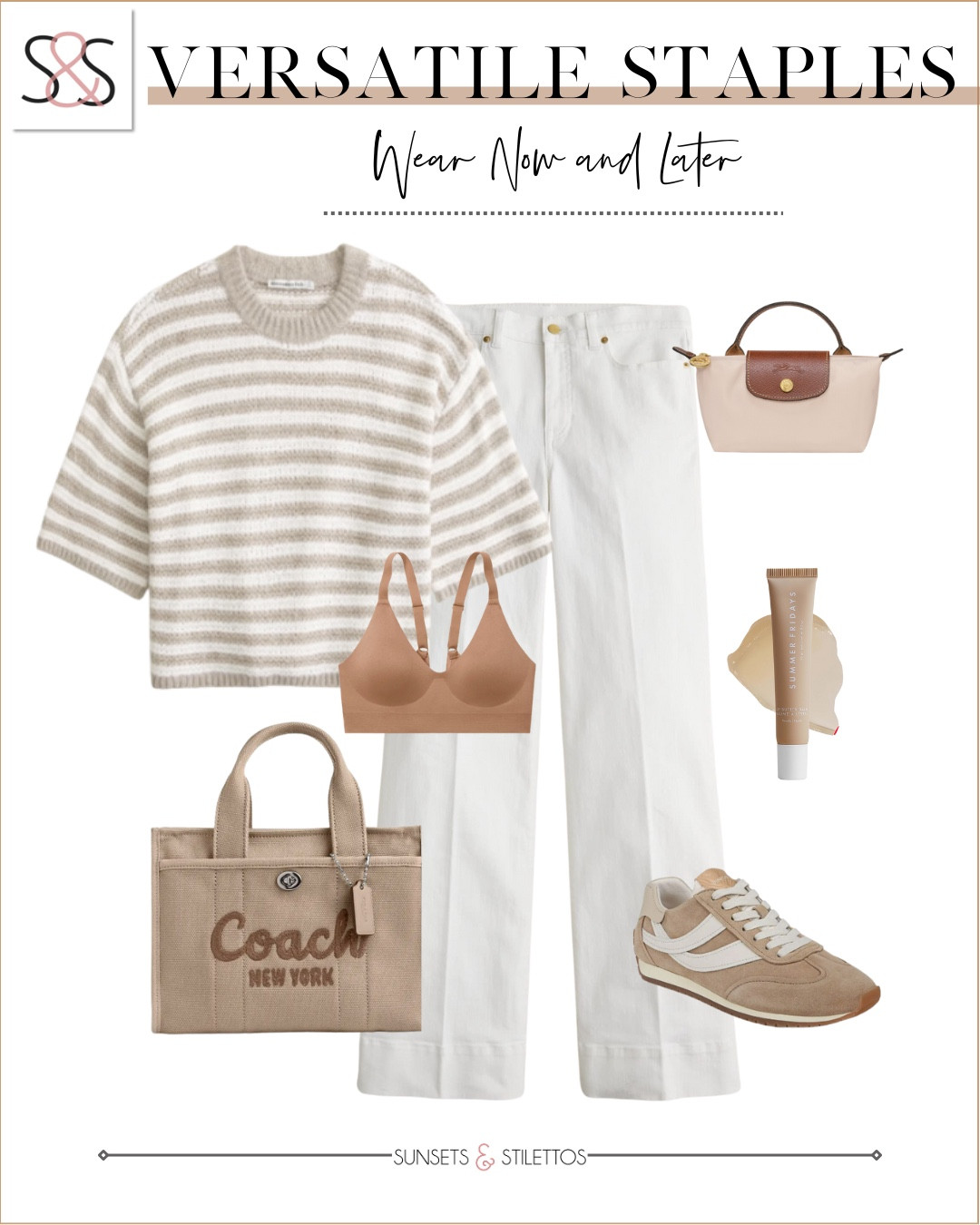 These are the pieces I lean on when I want something easy but still pulled together. I wear them now with layers and know I’ll keep reaching for them later too.

winter wardrobe staples, versatile winter outfit, neutral winter outfit women, winter basics for women, everyday winter style, winter sneakers outfit, white jeans winter outfit, cozy winter layering, classic winter pieces#LTKmomlife 

#LTKSeasonal #LTKOver40