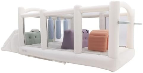 PLAYSMOL Course Large Bounce House with Dual Slides, Inflatable Obstacle Course for Kids Ages 3-8... | Amazon (US)