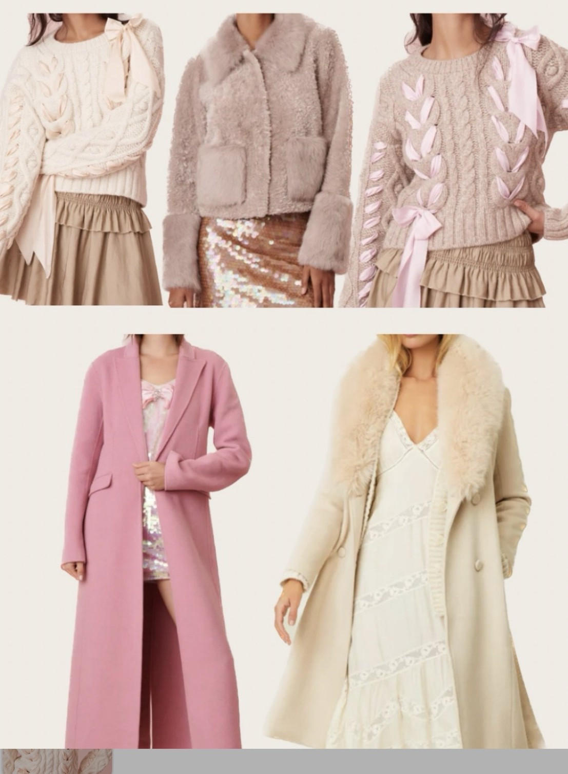 feminine chic sweaters and fall jackets💗 

Loveshackfancy fall winter outfits, long coats, sweater weather, fur coat, trench coat, elegant outerwearr

#LTKSeasonal #LTKU #LTKStyleTip