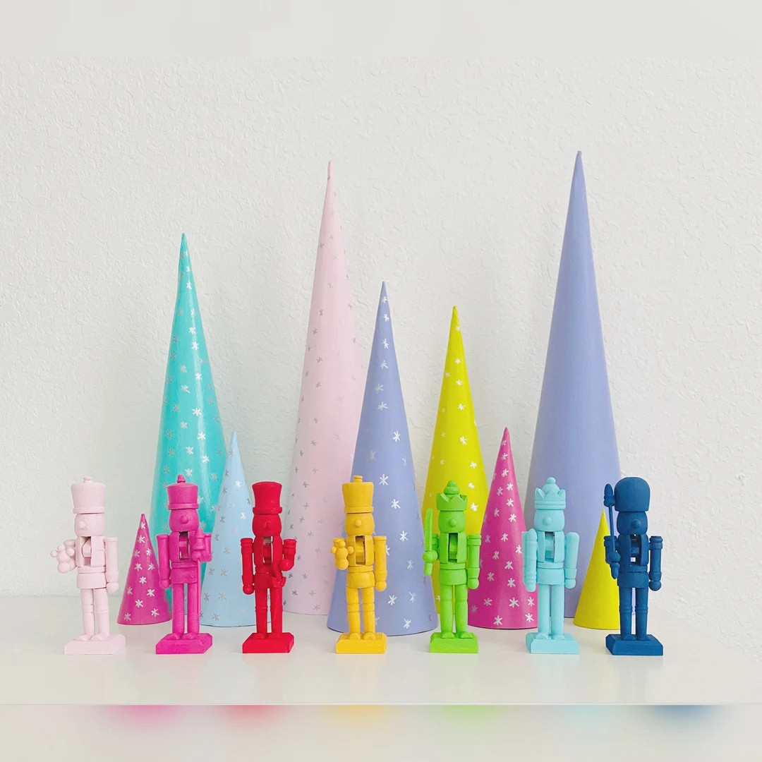 Wooden Nutcrackers. Holidays Décor. 5 Inches - Etsy | Etsy (US)