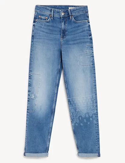 Boyfriend Ankle Grazer Jeans | M&S Collection | M&S | Marks & Spencer IE