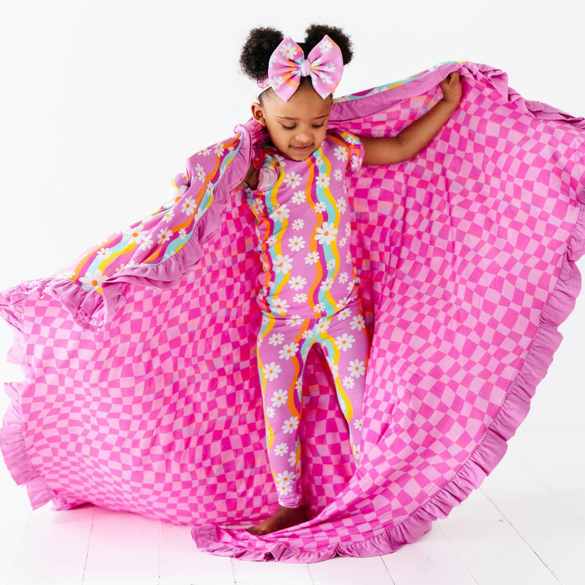Disco Daysies Ruffle Bum Bum Blanket | Bums & Roses