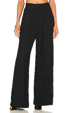 NONchalant Fabi Wide Leg Pant in Black from Revolve.com | Revolve Clothing (Global)