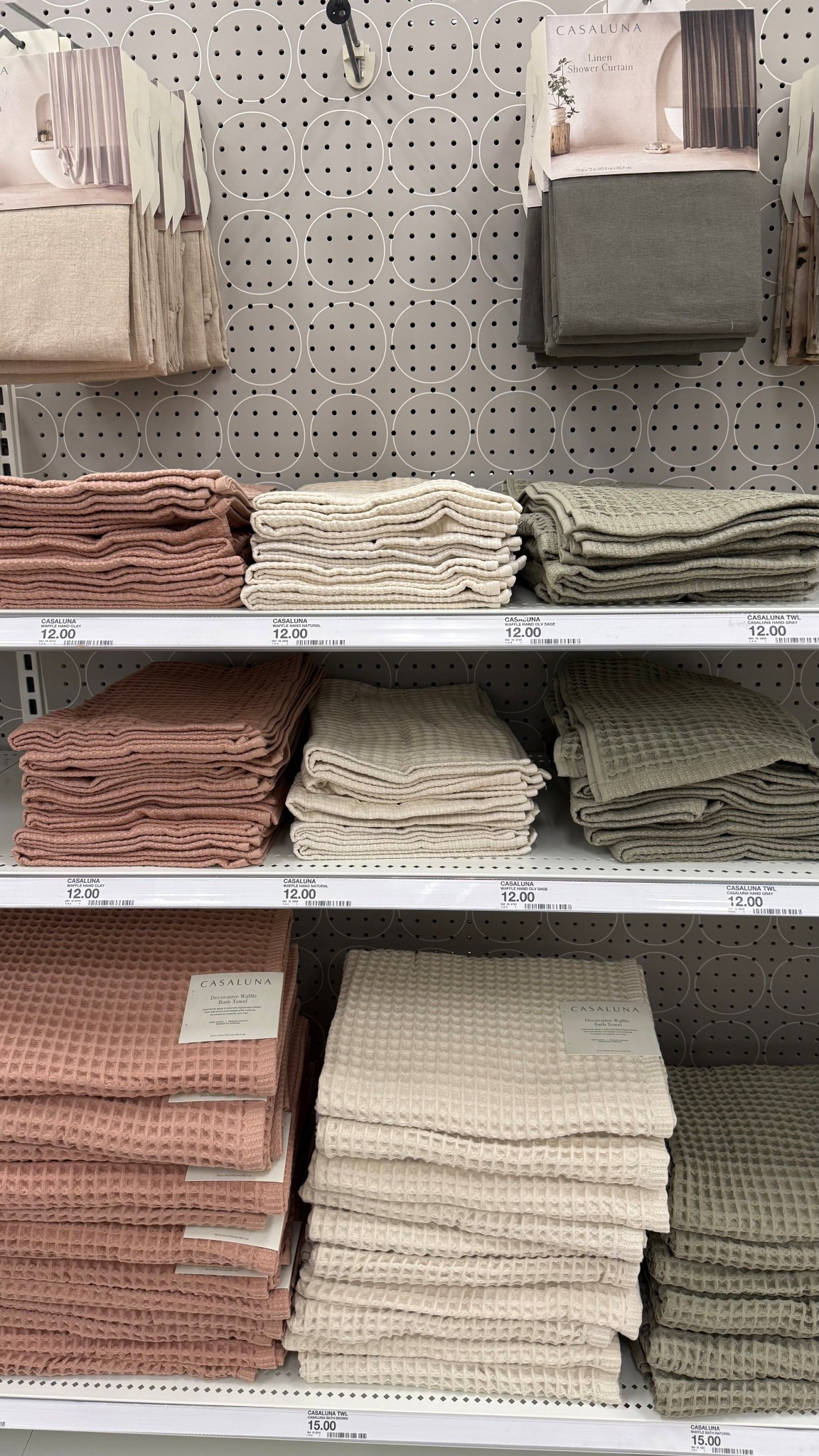Prettiest new towel colors from Casaluna at Target! 🤍 clay, natural and olive! 🫒 

#towels #waffletowel #handtowel #bathtowel #bathcurtain #homedecor #target #bathroomaccessories #bathroomtowels

#LTKSeasonal #LTKFindsUnder50 #LTKHome