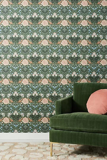 Celestine Garden Wallpaper | Anthropologie (US)