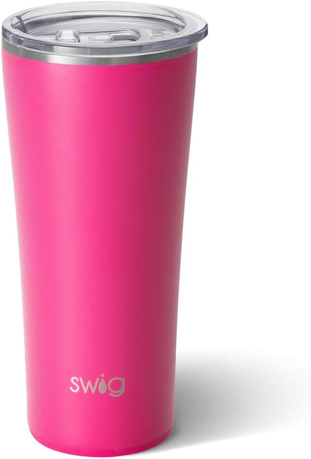 Swig Life 22oz Triple Insulated Stainless Steel Skinny Tumbler with Lid, Dishwasher Safe, Double ... | Amazon (US)