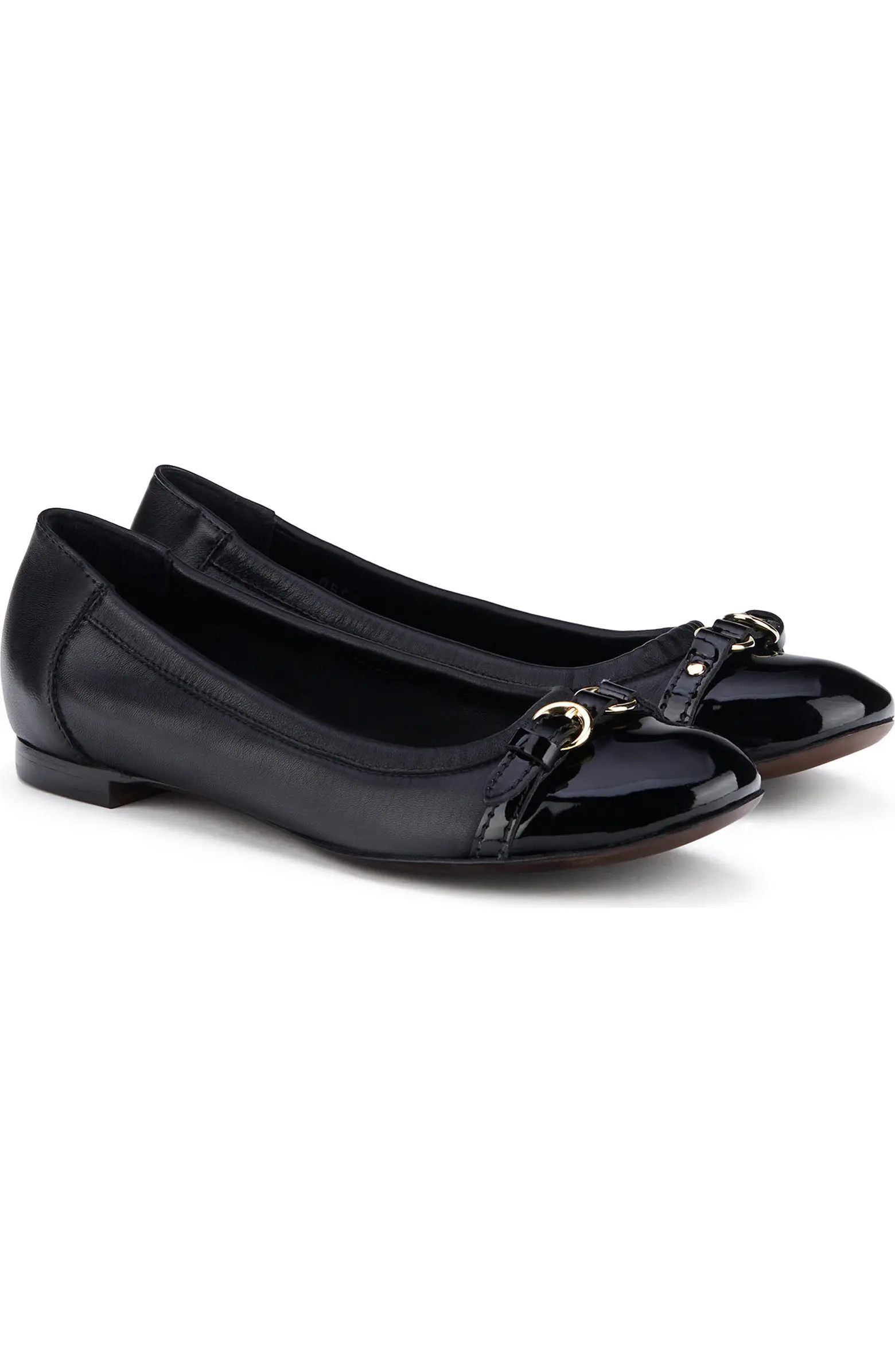 Monika Cap Toe Ballet Flat (Women) | Nordstrom
