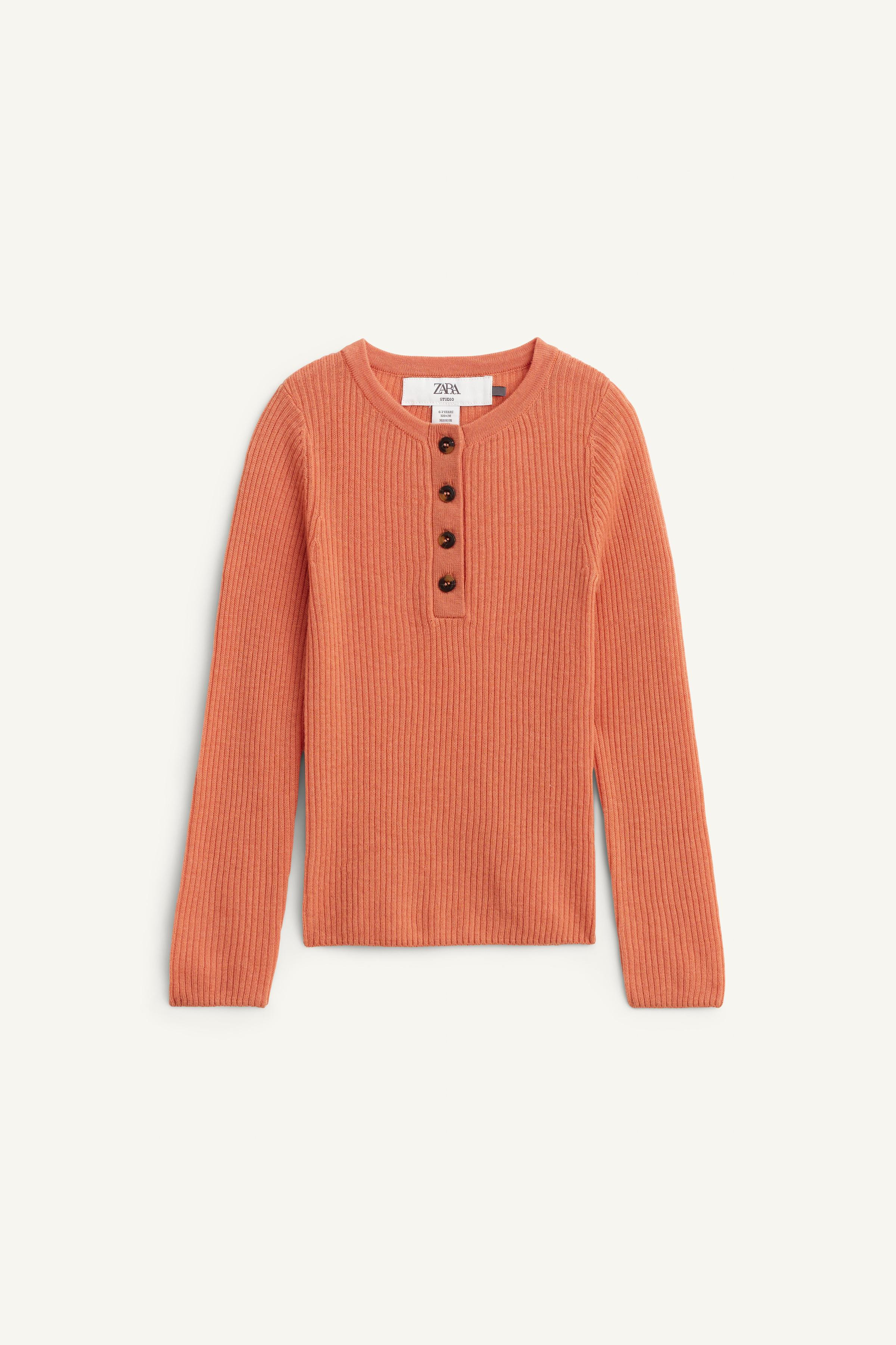 100% WOOL HENLEY JUMPER LIMITED EDITION | Zara US