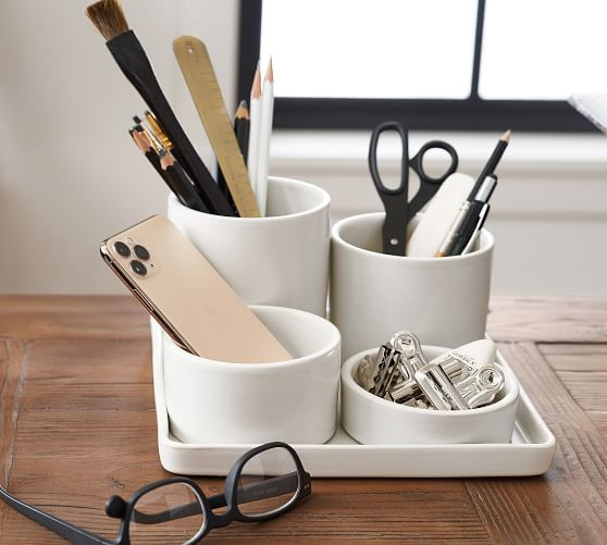Mason Desktop Organizer Set | Pottery Barn (US)