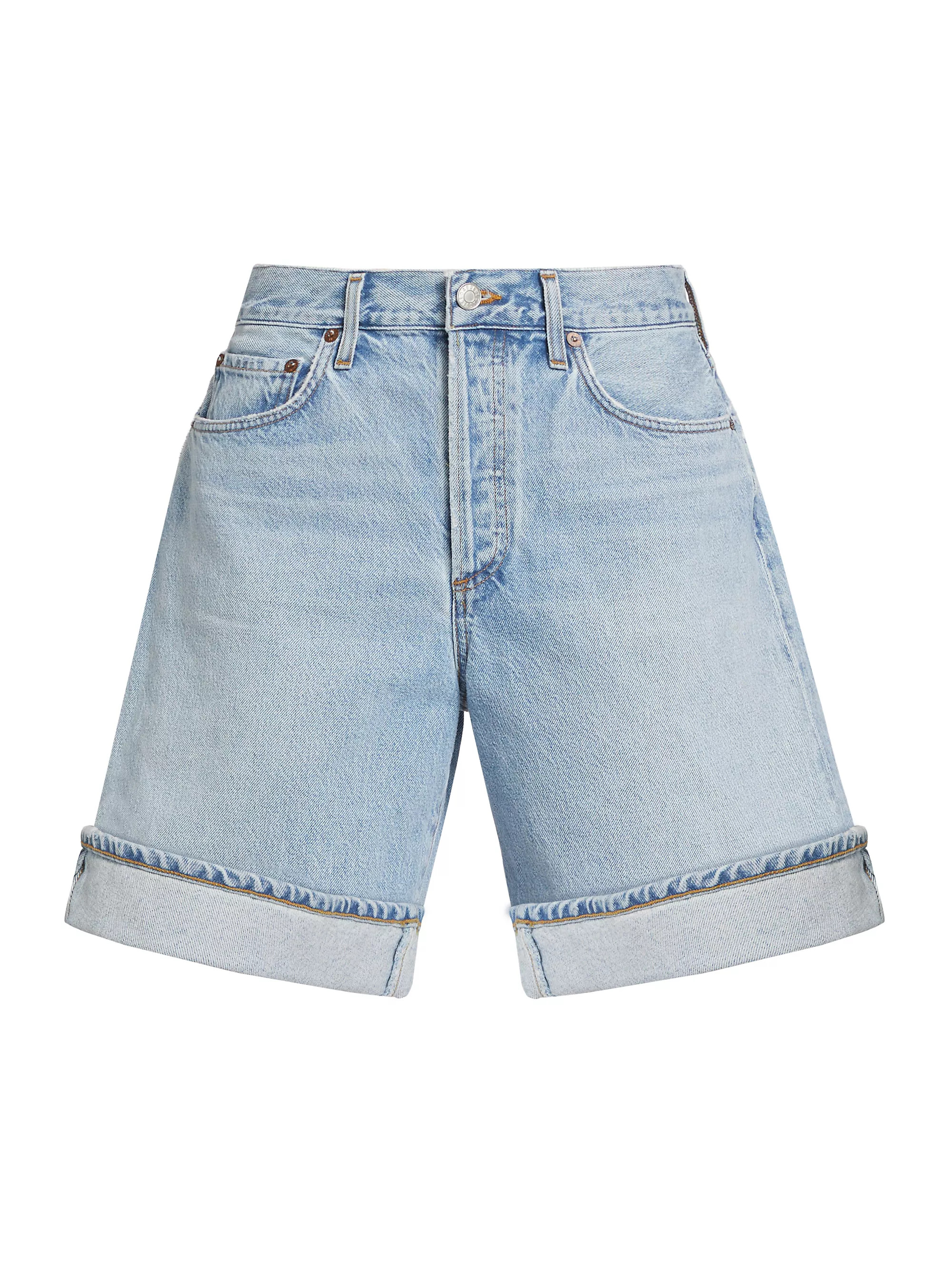 Dame Long Denim Shorts | Saks Fifth Avenue