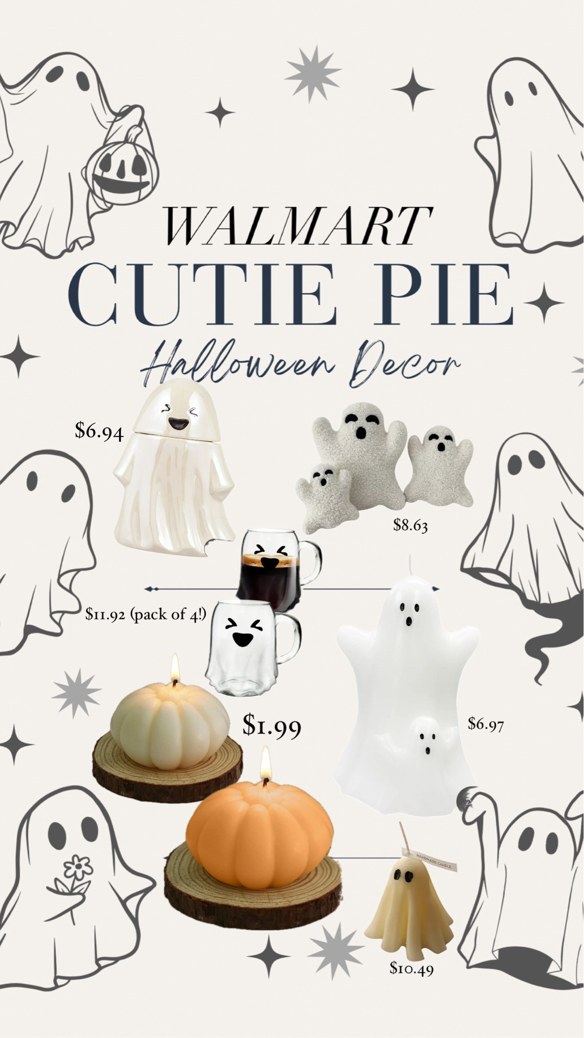 For the “non spooky” Halloween people like us 🤣🤍 all goodies found @ Walmart! 

#LTKHome #LTKFamily #LTKSeasonal