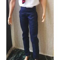 Handmade Doll Dark Blue Pants Clothes For 12"" Dolls(The Shirt & Tie Are Not Included(Custom Order(R | Etsy (US)