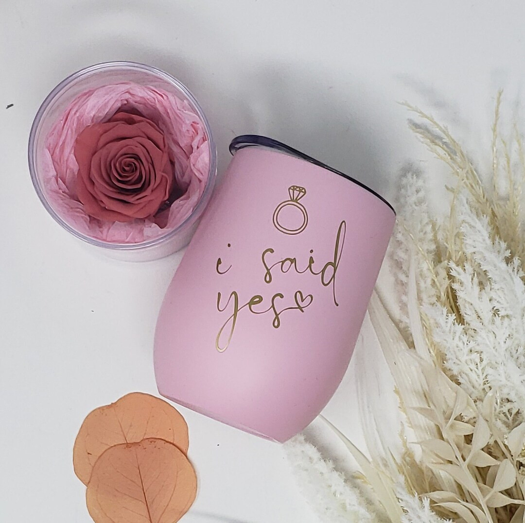 12oz Tumbler With Lid Personalize Champagne Pink Tumbler for Travel Bridesmaid Gift for Her Tumbl... | Etsy (CAD)