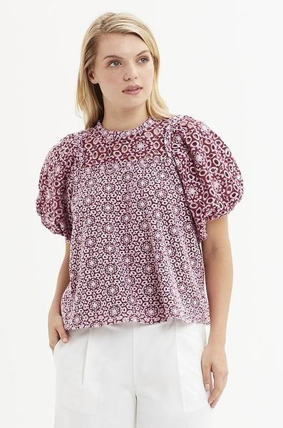 WILLA EYELET BLOUSE | Marie Oliver