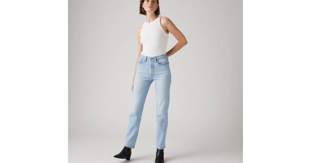 Wedgie Straight Ankle Women's Jeans - Light Wash | Levi's® US | Levi's US