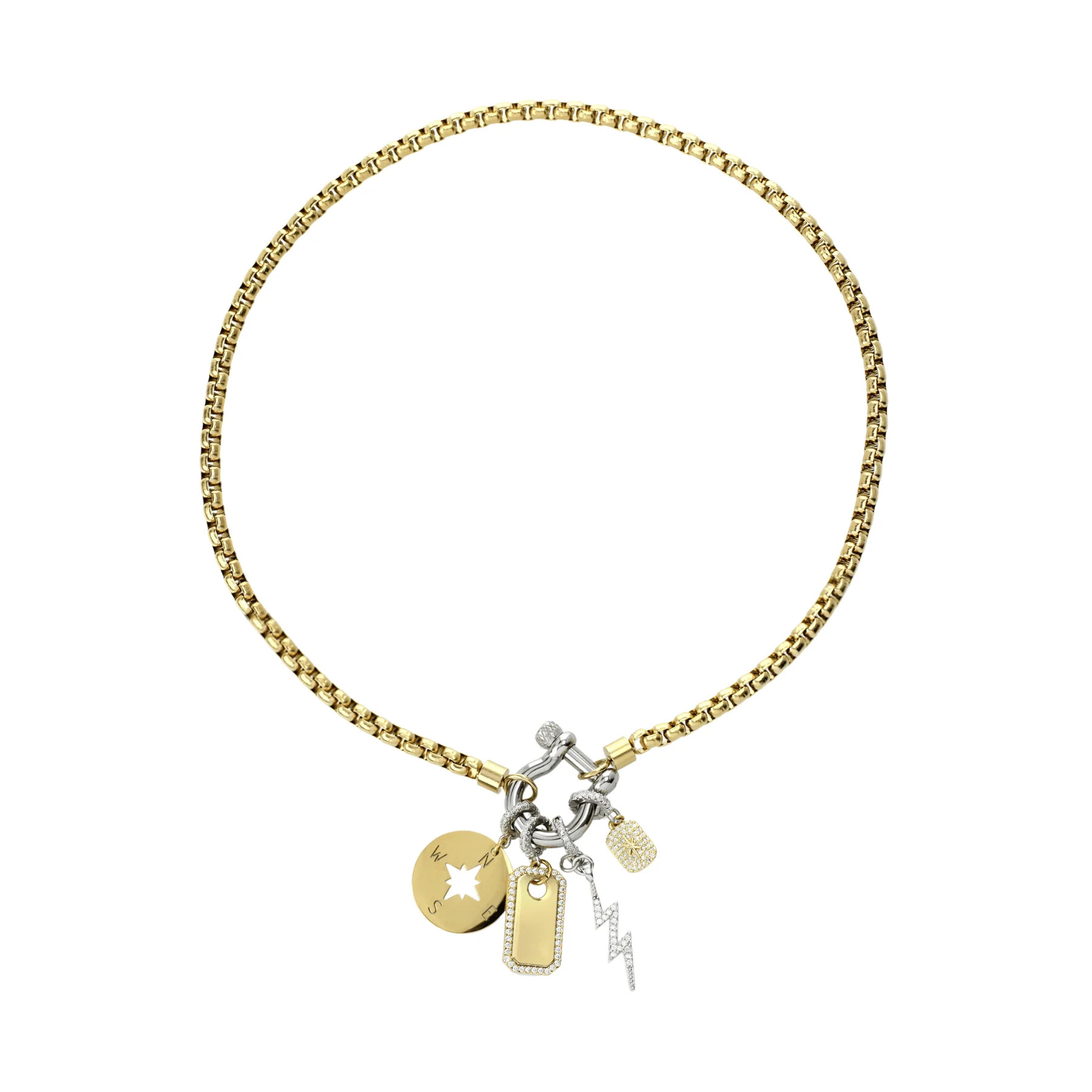 Herradura Clip on charms necklace | Artizan Joyeria