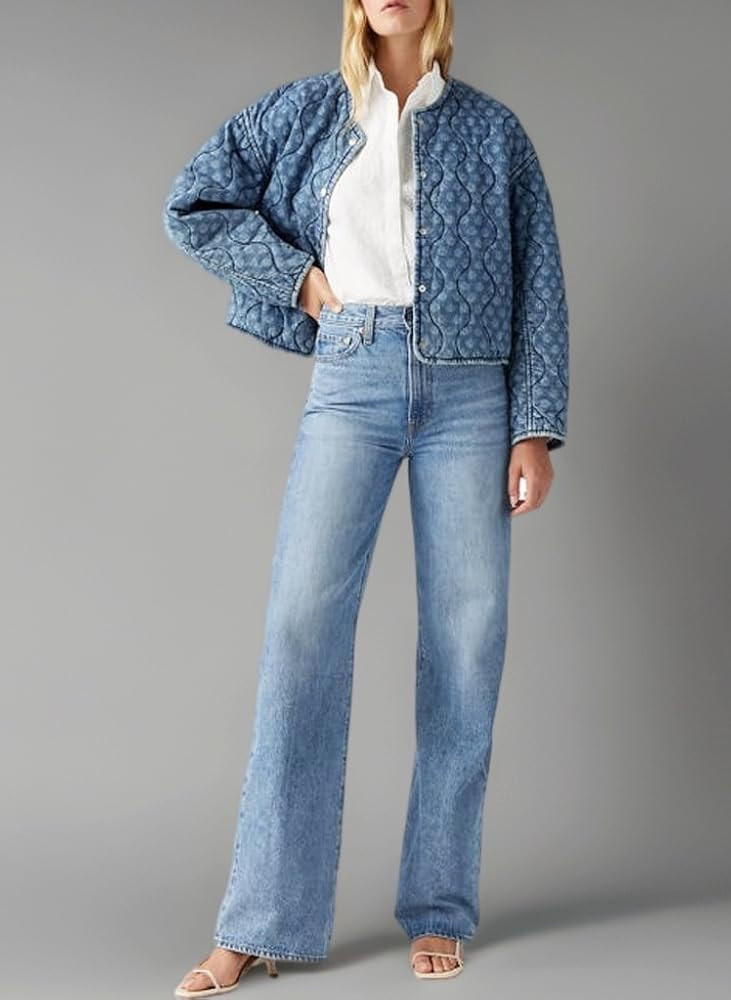Levi's Women's Ribcage Wide Leg Jeans | Amazon (UK)
