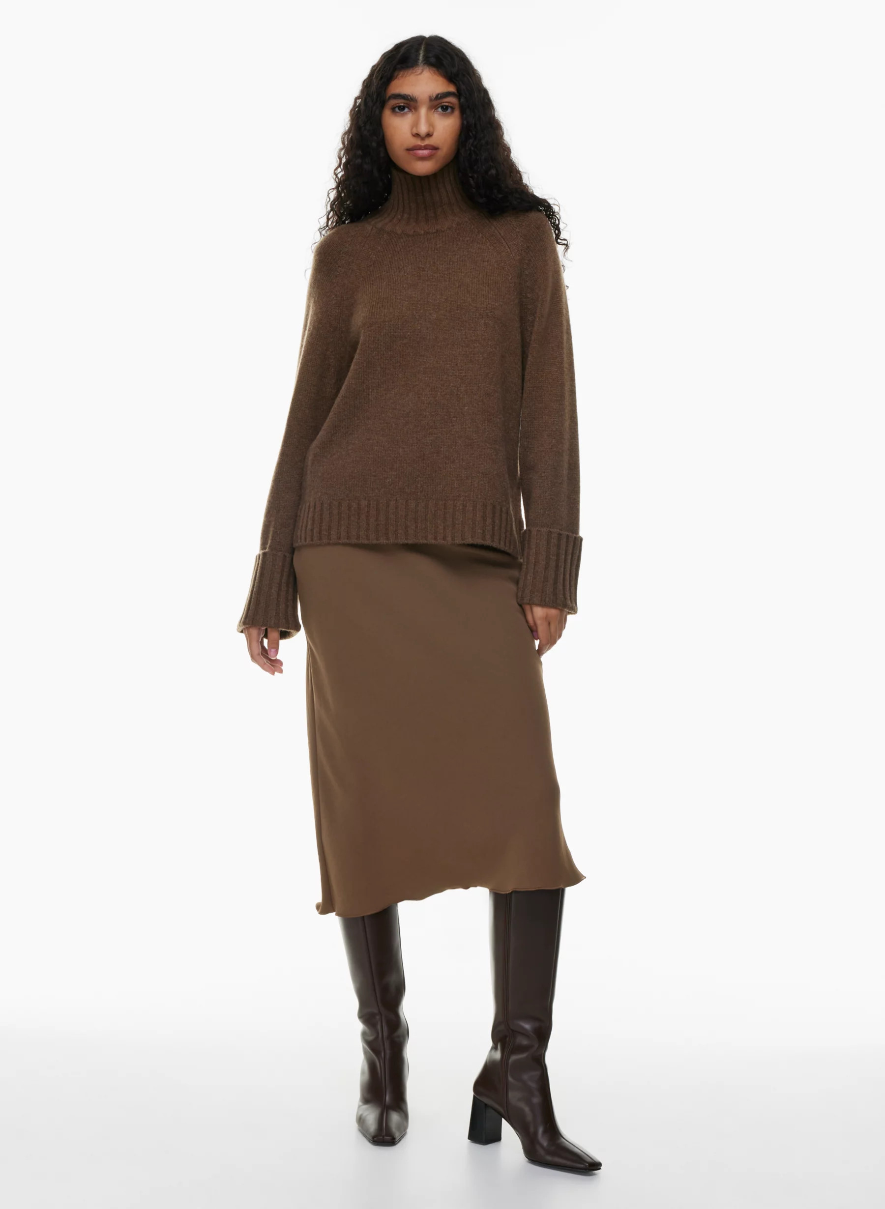 LUXE CASHMERE JAN SWEATER | Aritzia