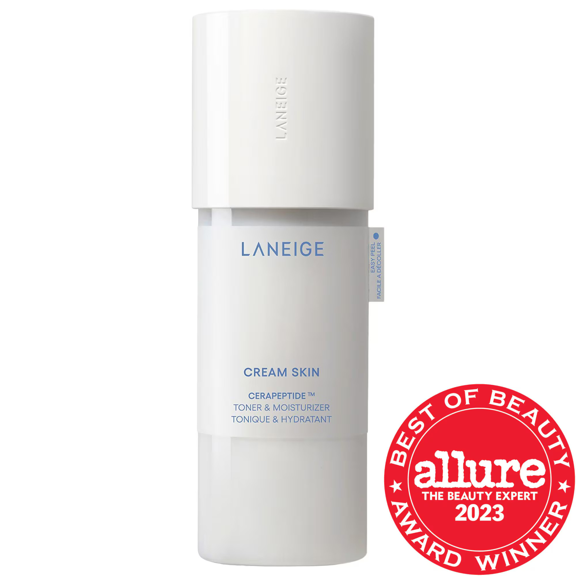 LANEIGE Cream Skin Refillable Milky Toner with Ceramides and Peptides 5.7 oz / 170 ml | Sephora (US)