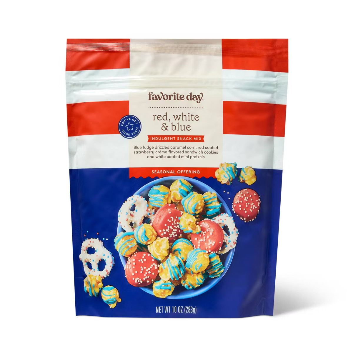 Red, White and Blue Indulgent Snack Mix - 10oz - Favorite Day™ | Target