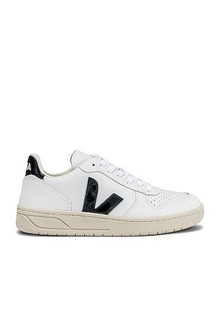 Veja V-10 Sneaker in White | FWRD 