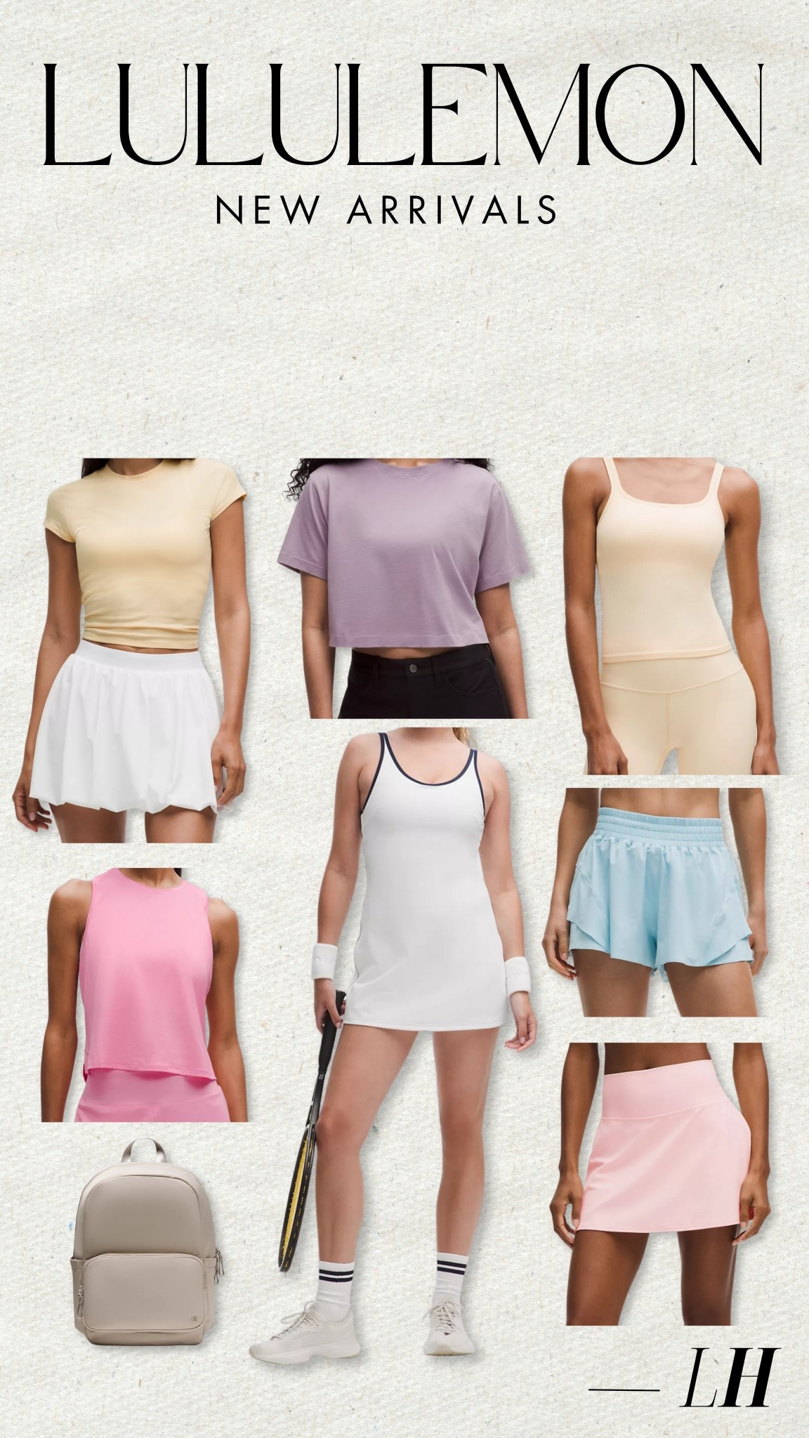 @lululemon new arrivals! Loving these spring pastels!

#LTKSeasonal