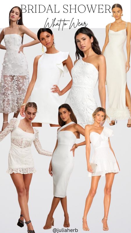 Bridal shower dress ideas 👰🏼‍♀️ 

#LTKfit #LTKwedding #LTKstyletip