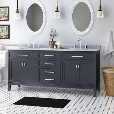 Herrell 72" Double Bathroom Vanity Set | Wayfair North America