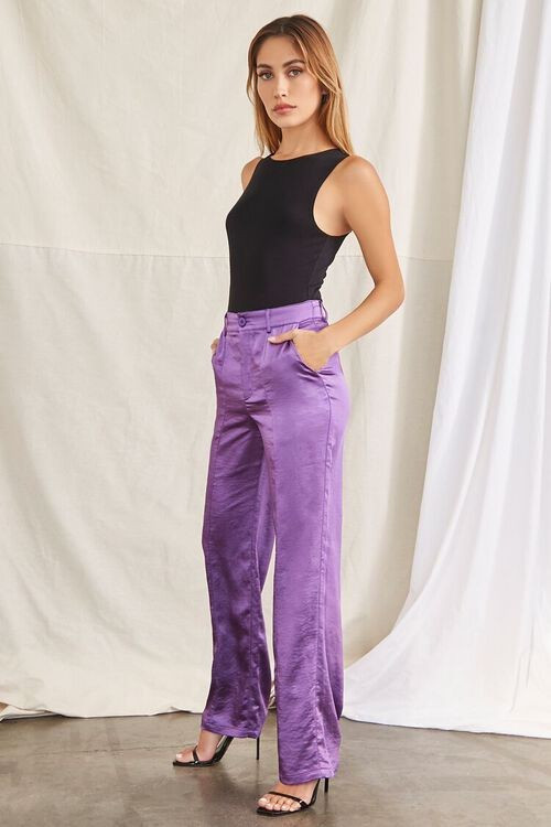 Satin Straight-Leg Pants | Forever 21 (US)