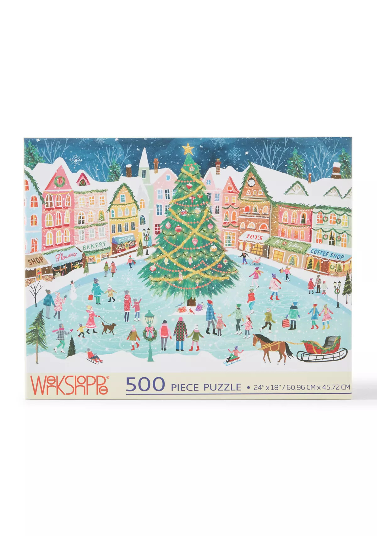WerkshoppeHoliday Town Square 500 Piece Puzzle | Belk