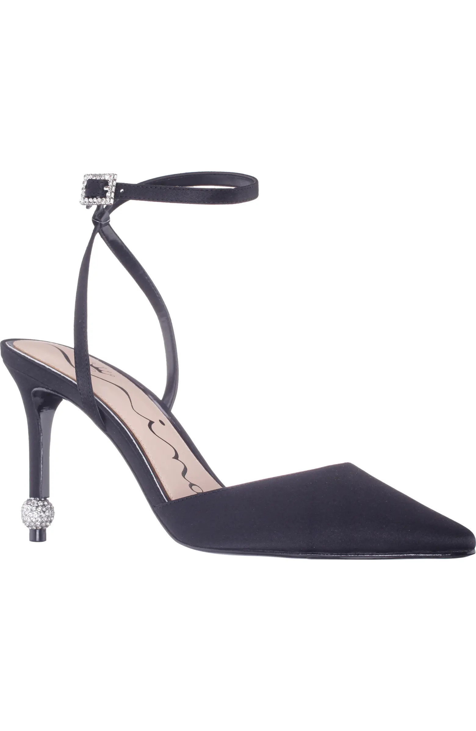 Nasha Ankle Strap Pointed Toe Pump (Women) | Nordstrom
