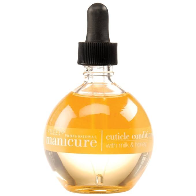 Cuccio Natural Milk & Honey Cuticle Revitalizing Oil - Lightweight Super-Penetrating - Nourish, S... | Amazon (US)