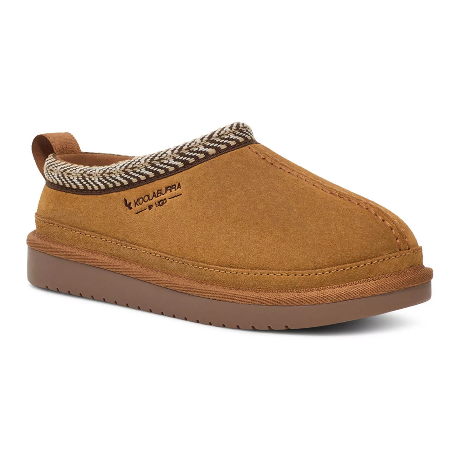 Koolaburra by UGG Burree Kids' Suede Slippers, Girl's, Size: 1, Brown | Kohl's