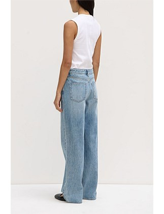 Womens Relaxed Jean Indigo Fade | David Jones (Australia & New Zealand)
