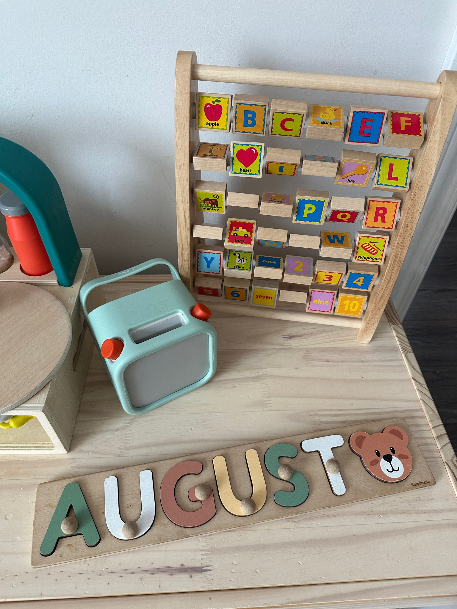 Perfect gift for a kid’s first birthday! My toddler still loves playing with his name puzzle 🧩 

#LTKkids #LTKbaby #LTKgiftguide
