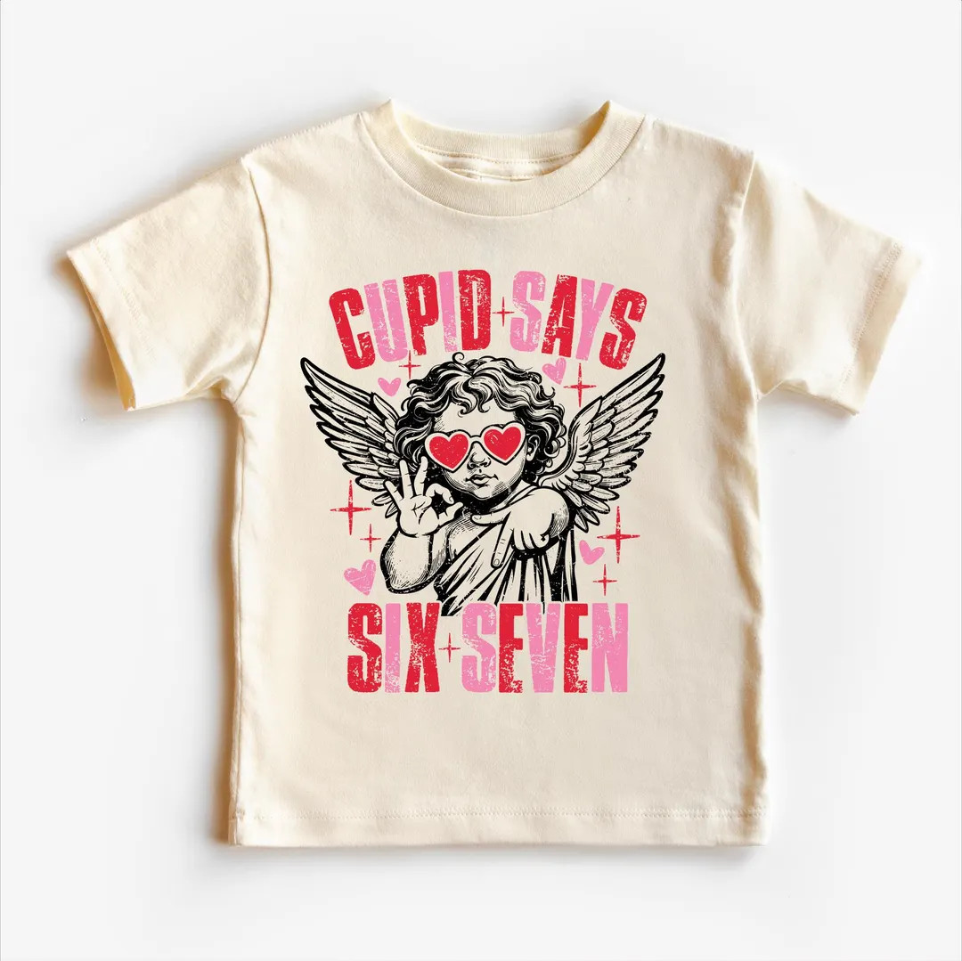 Cupid Says 67 Valentine's Day Shirt - Viral Six Seven Valentine Tee - Etsy | Etsy (US)