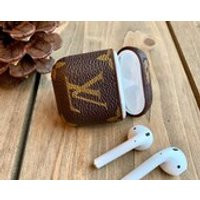 Ready to Ship ,Louis Vuitton Inspired, Air Pod case, Keychain case, LV case, Brand case, AirPods cover,  LV Air Pod synthetic Leather | Etsy (US)