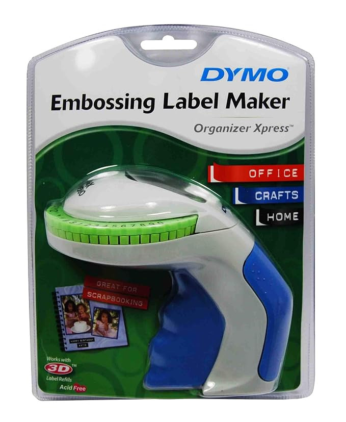 DYMO Organizer Xpress Handheld Embossing Label Maker (12965) | Amazon (US)